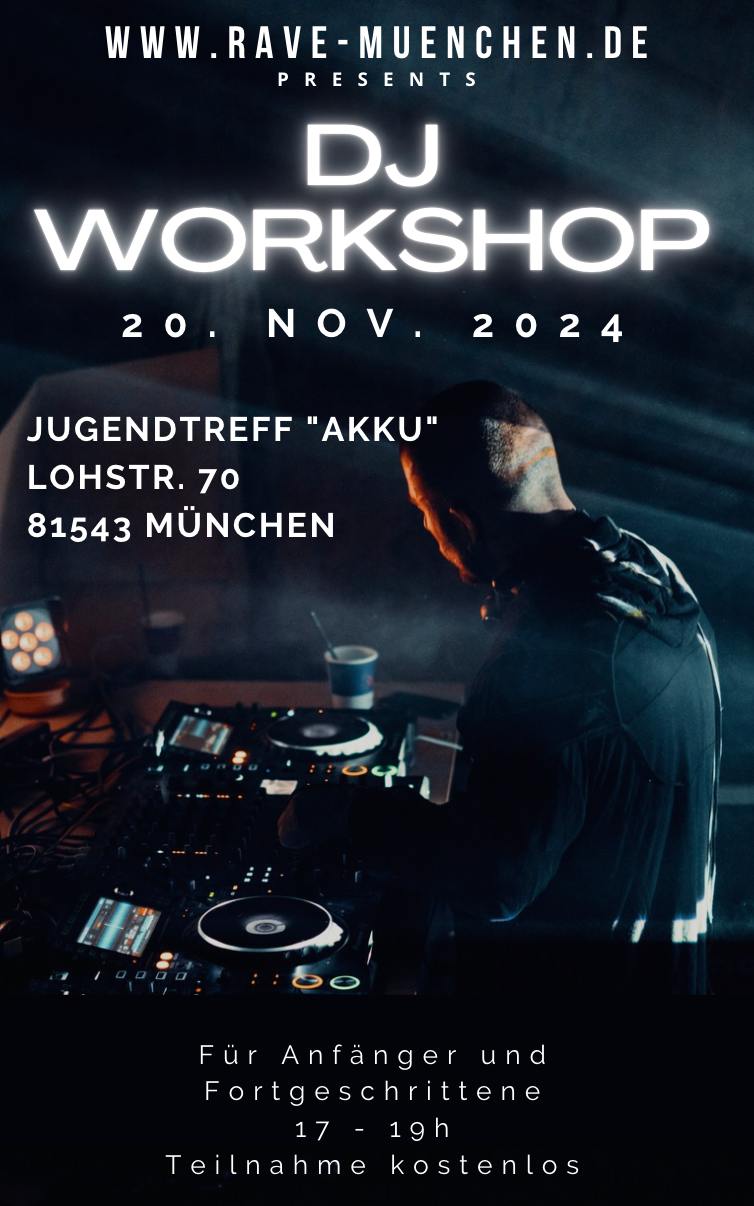 DJ Workshop Flyer